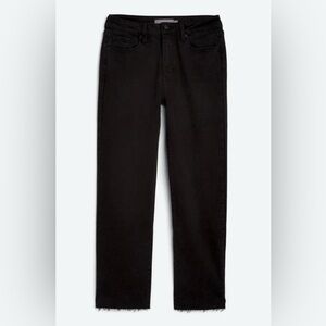 Just USA Black Raw Hem Jeans